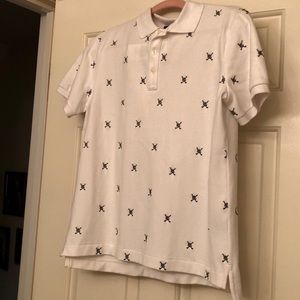 Women’s Ralph Lauren White Size Small Golf Shirt.